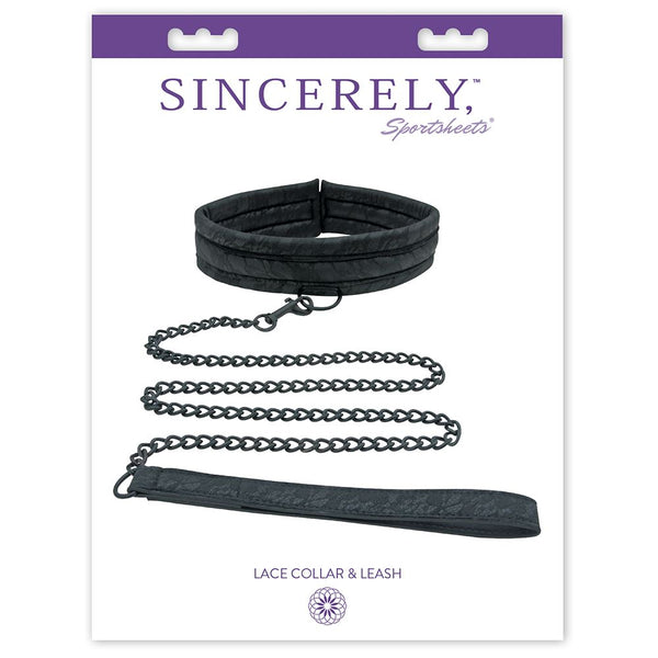 Sincerely Lace Collar and Leash