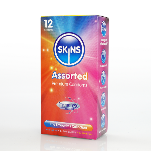 Skins Condoms Assorted 12 Pack -  - D&R  NAT  UT