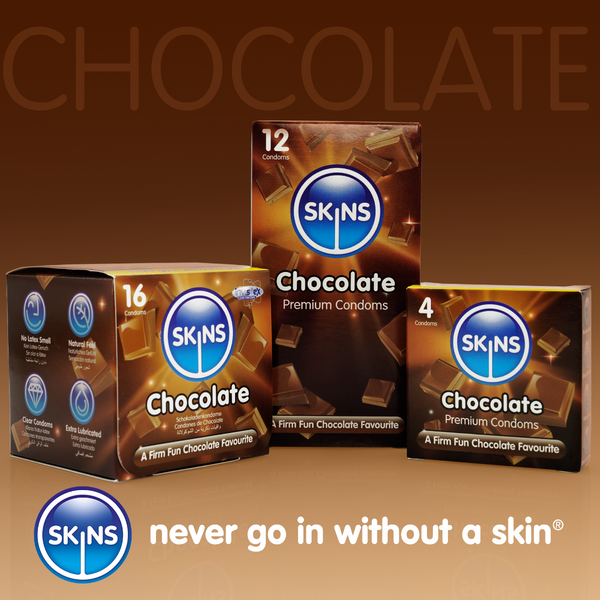 Skins Condoms Chocolate 12 Pack