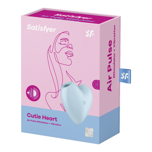 Satisfyer Cutie Heart - Light Red