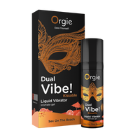 Orgie Dual Vibe - Kissable Liquid Vibrator - Sex On The Beach