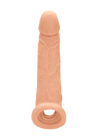 Real Rock Penis Sleeve 9" (Flesh)