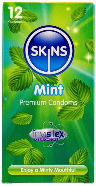 Skins Condoms Mint 12 Pack - International 1