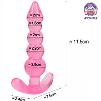 ANAL BUTT PLUG - ANAL TRAINER + FREE LUBE