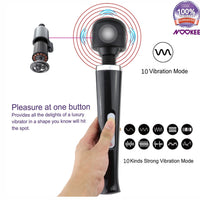 MASSAGE DEVICE WAND - 10 SPEED - MAINS POWERED + FREE LUBE