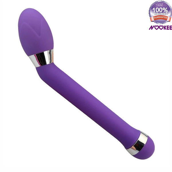 VIBRATOR - G SPOT SPOON VIBRATOR & CLITORAL STIMULATOR + FREE BATTERIES & LUBE