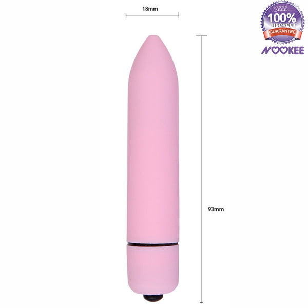 BULLET VIBRATOR -  10 SPEED + FREE BATTERIES & LUBE