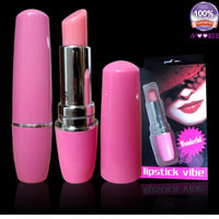 VIBRATOR & CLITORAL MASSAGER - DISCREET MINI LIPSTICK DESIGN + FREE LUBE