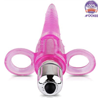 VIBRATING FINGER VIBRATOR + FREE LUBE & BATTERIES