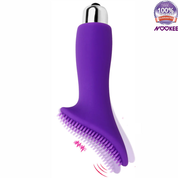 VIBRATOR - CLITORAL MASSAGER & STIMULATOR + FREE LUBE & BATTERIES
