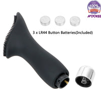 VIBRATOR - CLITORAL MASSAGER & STIMULATOR + FREE LUBE & BATTERIES