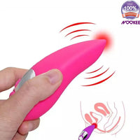PREMIUM PULSE VIBRATOR - 12 SPEED POWERFUL VIBRATIONS & PULSES - USB - FREE LUBE