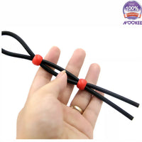 PENIS RING WITH ADJUSTABLE STRAP - HELPS ENHANCE AN ERECTION + FREE LUBE