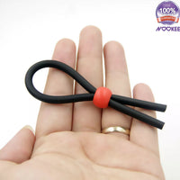 PENIS RING WITH ADJUSTABLE STRAP - HELPS ENHANCE AN ERECTION + FREE LUBE