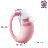 CLITORIS AND NIPPLE SUCKER VIBRATOR - USB + FREE LUBE