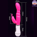 RAMPANT RABBIT VIBRATOR - 12 SPEED - FREE BATTERIES +LUBE