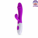 RABBIT 30 SPEED VIBRATOR & CLITORAL MASSAGER + FREE LUBE & BATTERIES