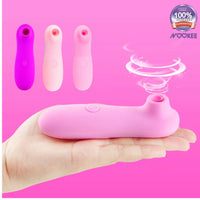 CLITORAL SUCTION VIBRATOR & STIMULATOR - BATTERIES INCLUDED