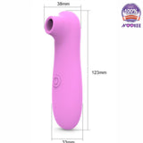 CLITORAL SUCTION VIBRATOR & STIMULATOR - BATTERIES INCLUDED