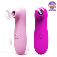 CLITORAL SUCTION VIBRATOR & STIMULATOR - BATTERIES INCLUDED