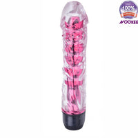 VIBRATOR JELLY DILDO - SOFT & SMOOTH + FREE BATTERIES & LUBE