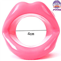 BONDAGE - SOFT SILICONE OPEN LIPS MOUTH GAG