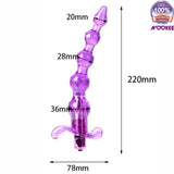 ANAL WAND WITH STRONG VIBRATIONS